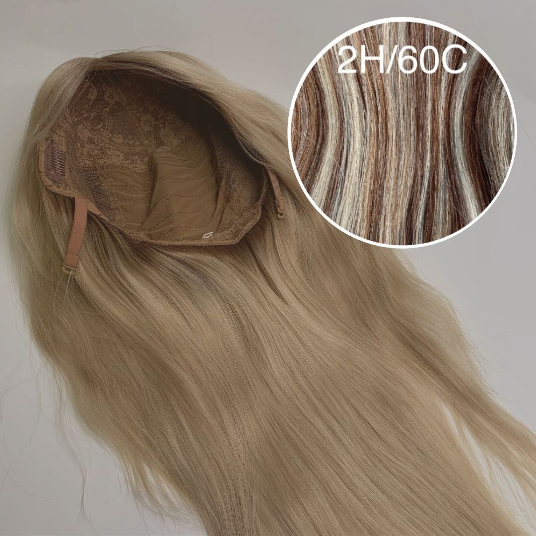 Wigs Color _2H/60C GVA hair_Luxury line.