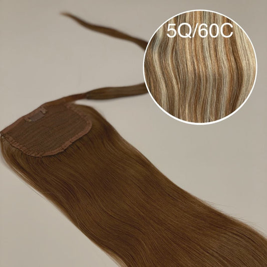 Hair Ponytail Color _2H/60C GVA hair_Luxury line.