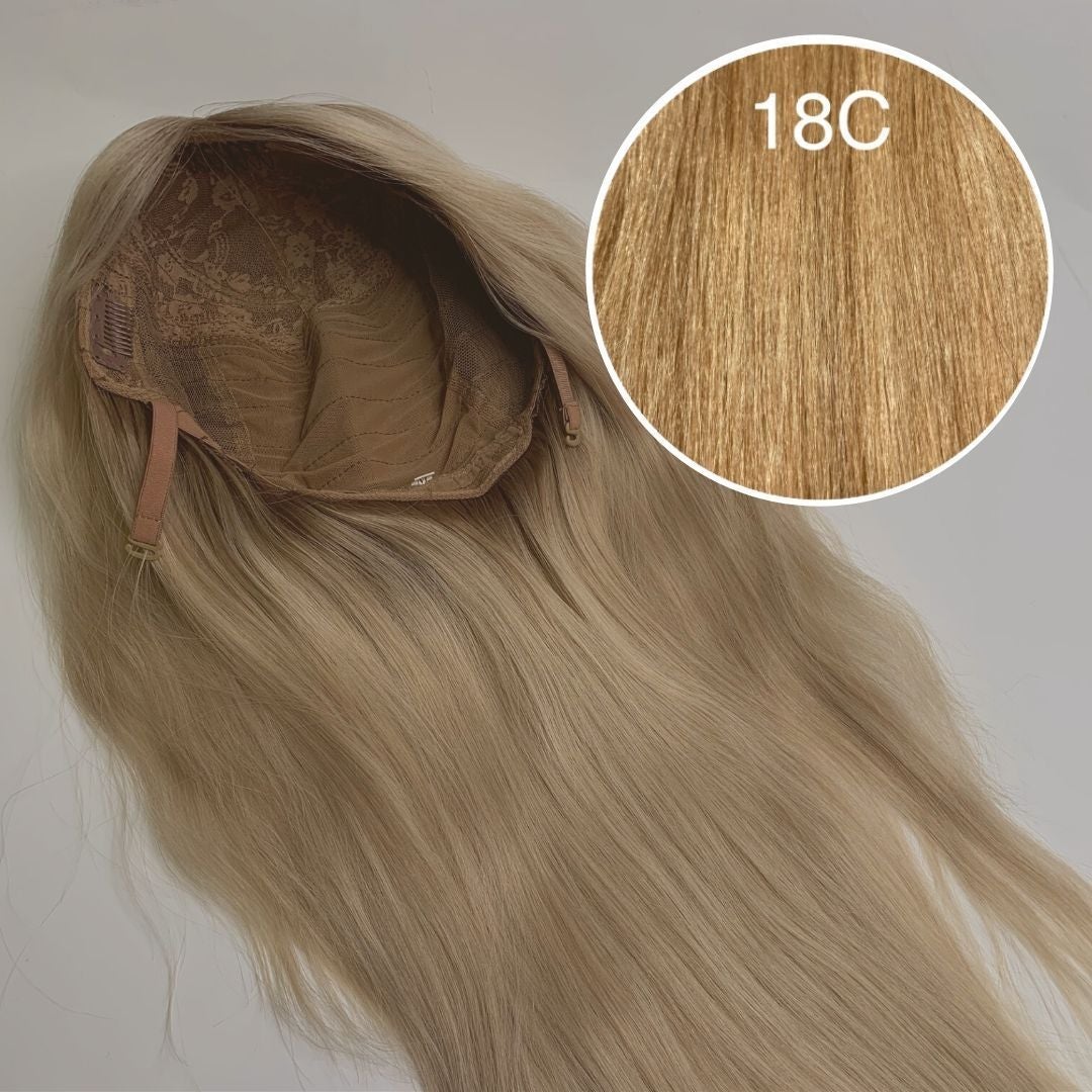 Wigs Color 18C GVA hair_Luxury line.