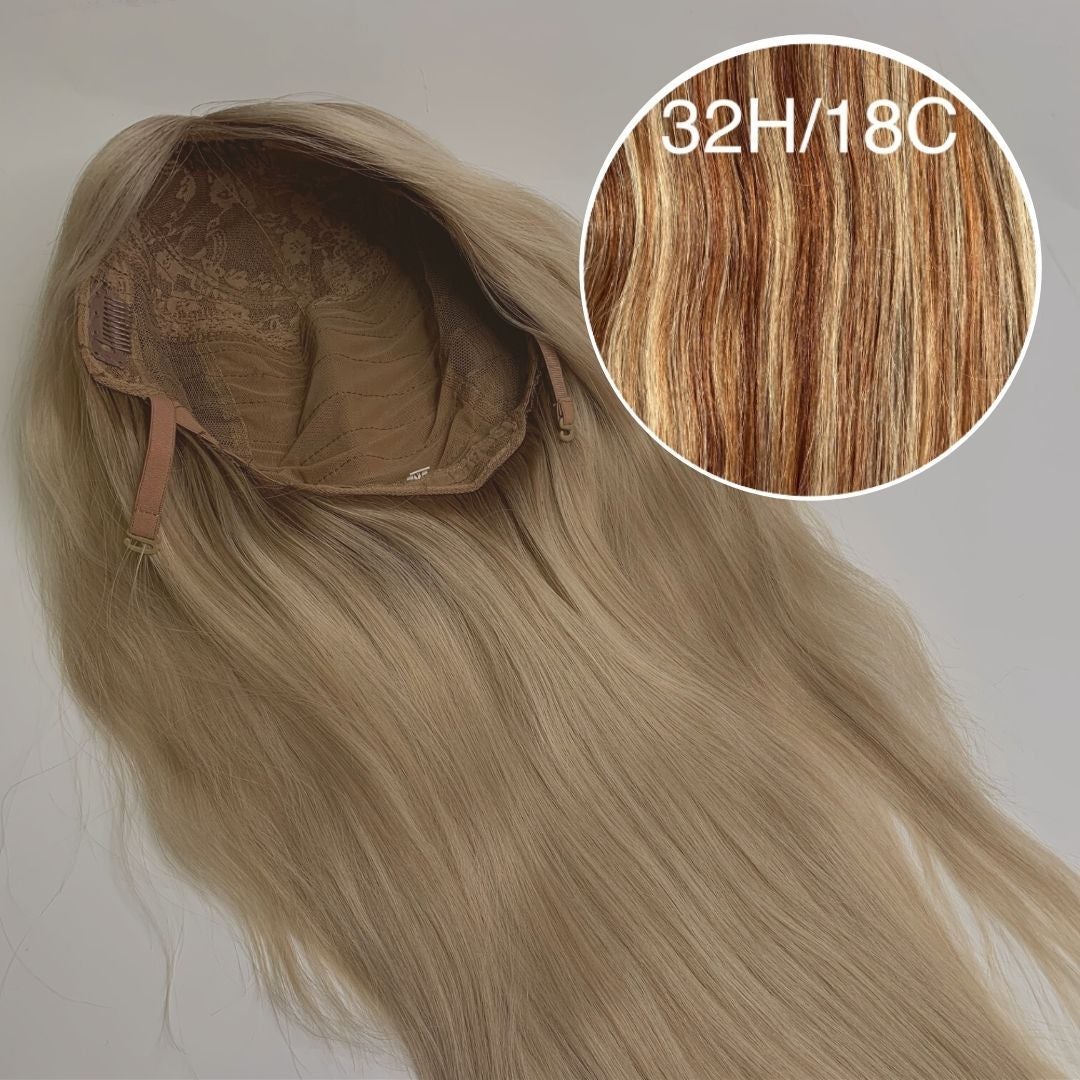 Wigs Color _32H/18C GVA hair_Luxury line.