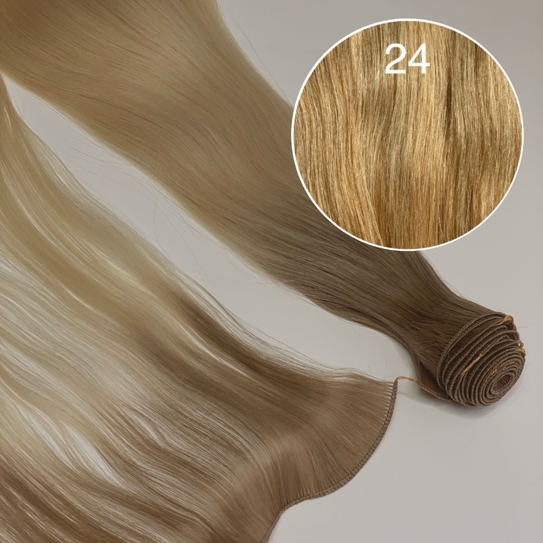 Hair Wefts Hand tied / Bundles Color 24 GVA hair_Luxury line.