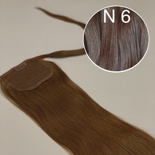 Hair Ponytail Color 6 GVA hair_One donor line.