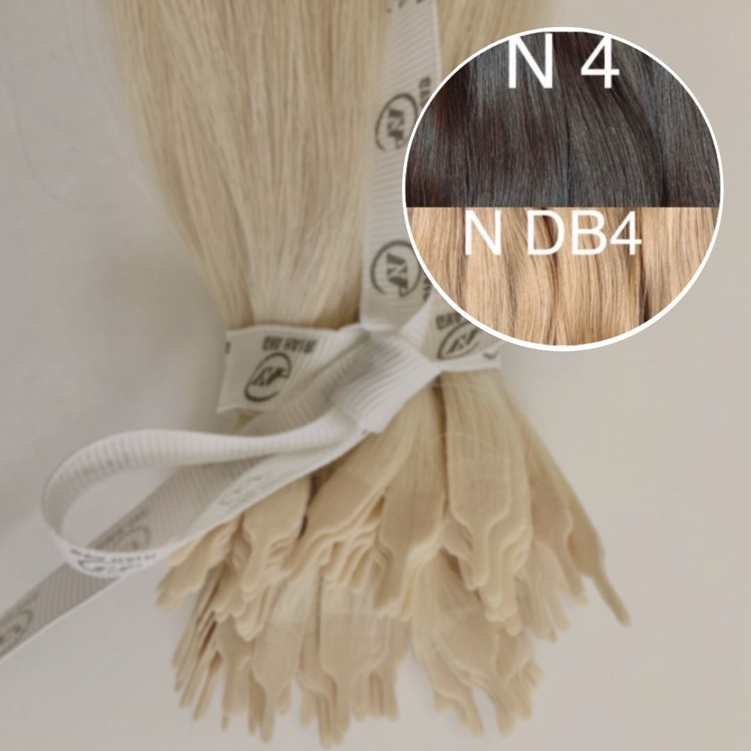 Y tips Color _4/DB4 GVA hair_One donor line.