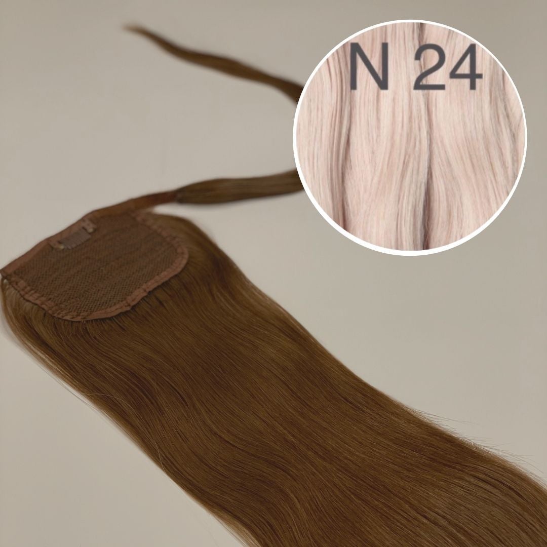 Hair Ponytail Color 24 GVA hair_One donor line.