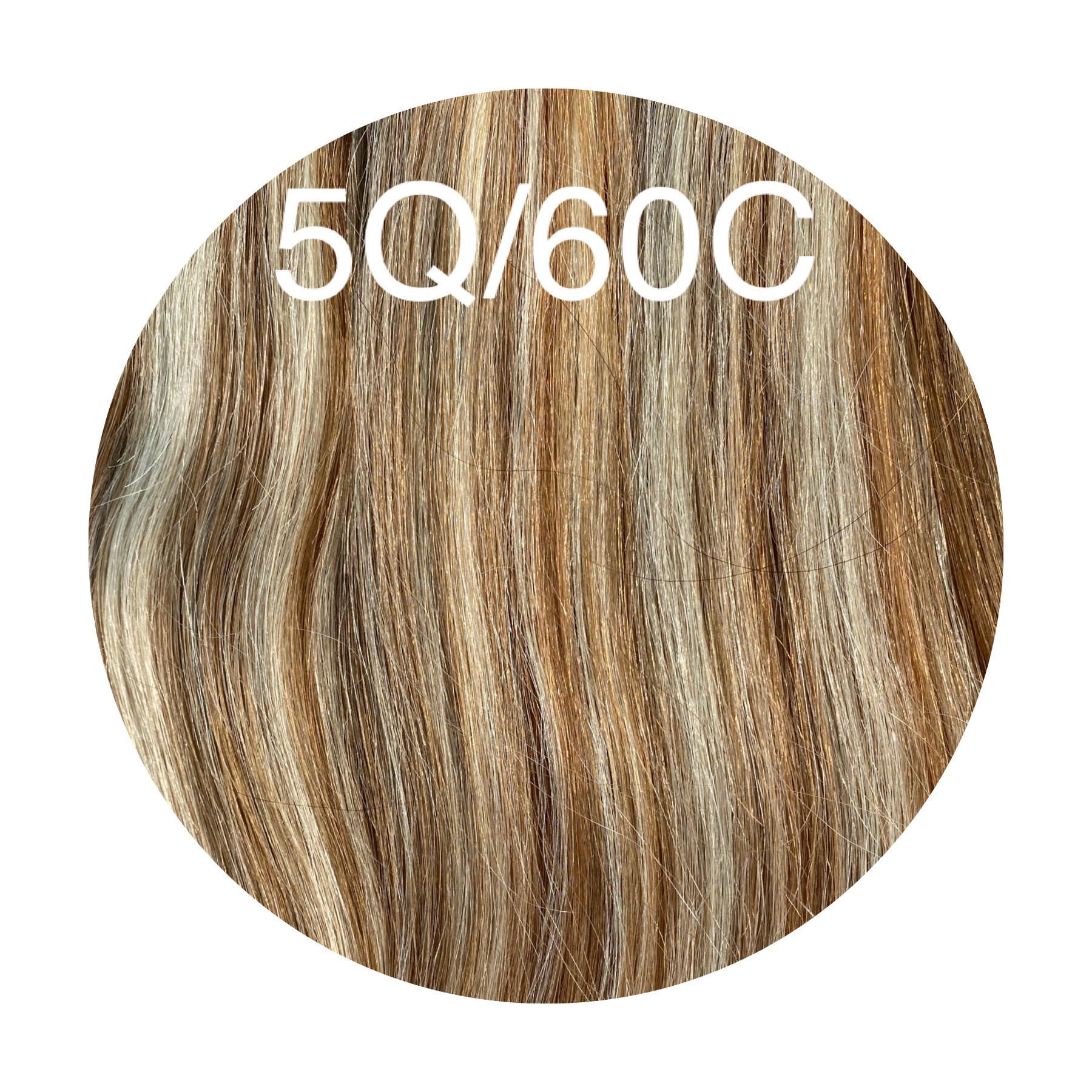 Hair Clips Color _5Q/60C GVA hair_Luxury line.