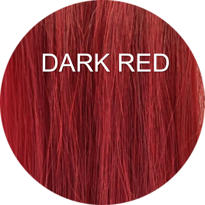 Tapes Invisible Color DARK RED GVA hair_Luxury line.