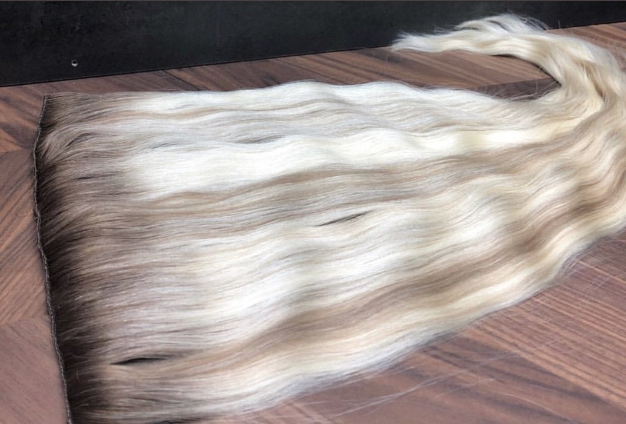 Hair Clips Color _4/10 GVA hair_One donor line.