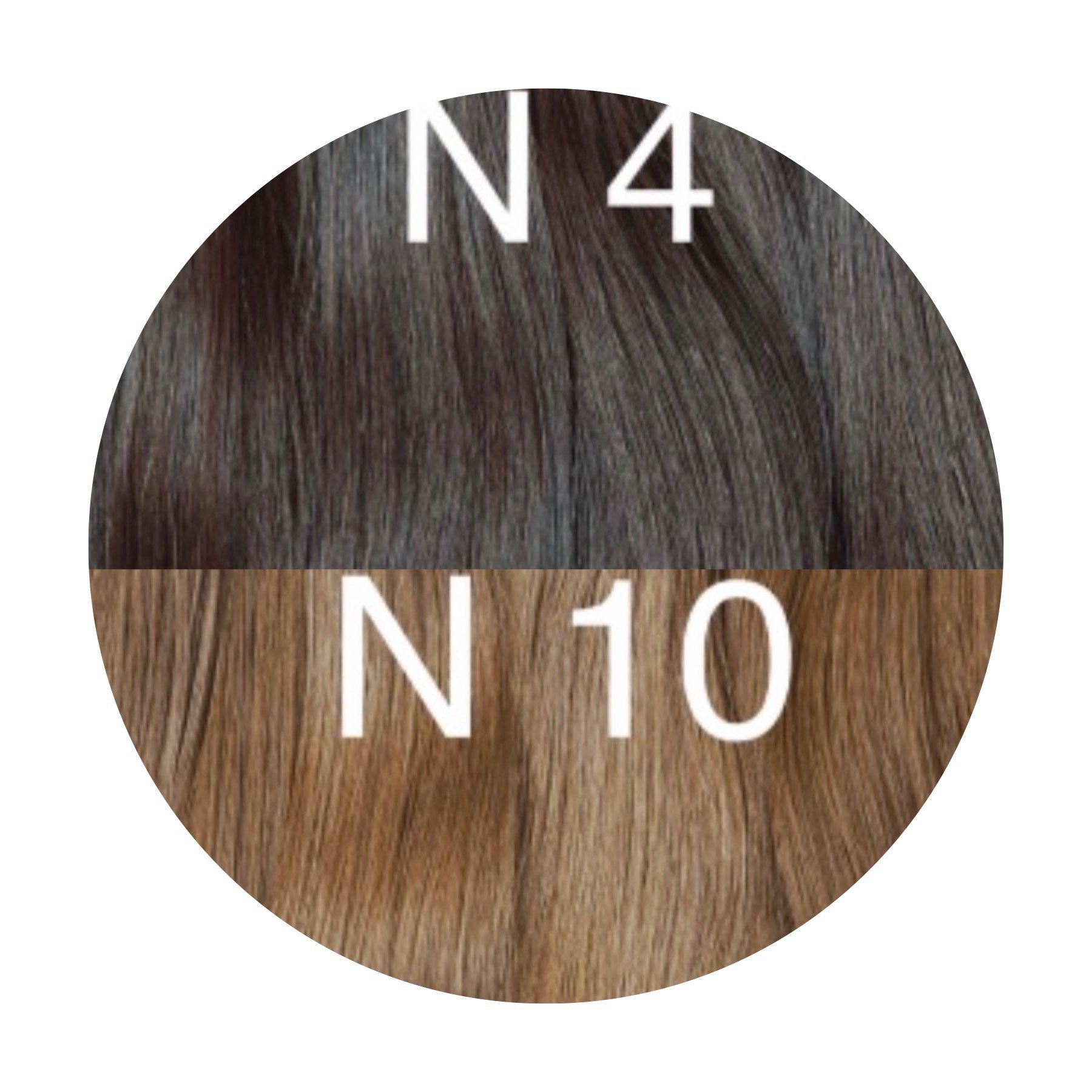 Hair Clips Color _4/10 GVA hair_One donor line.