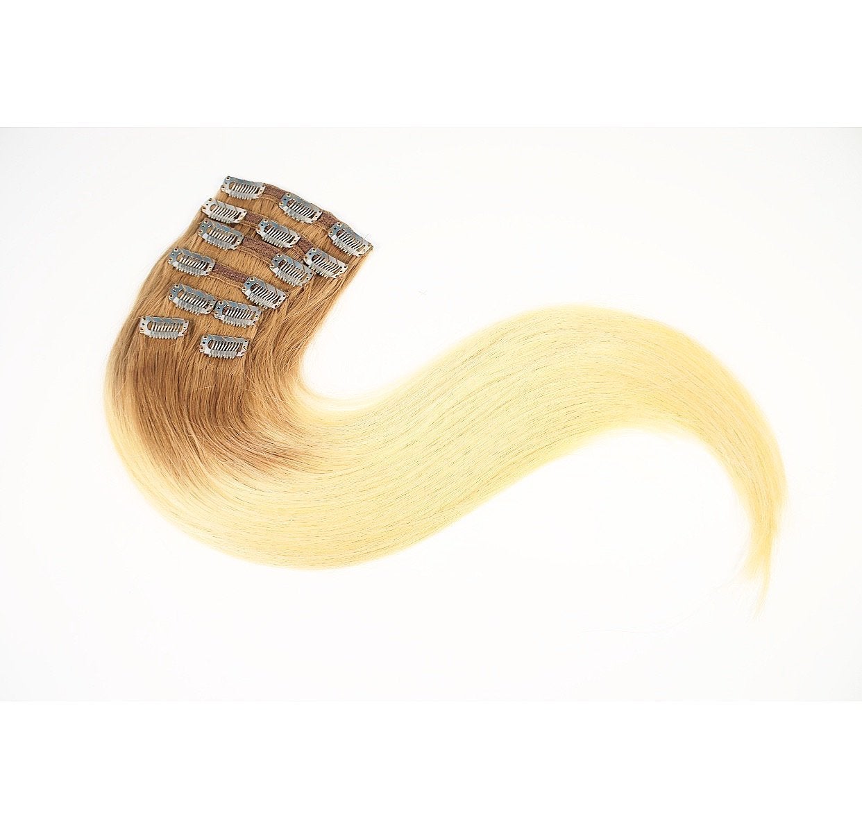 Hair Clips Color _4/10 GVA hair_One donor line.