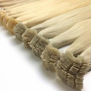 Hot Fusion, Flat Tip Color _8/20 GVA hair_One donor line.