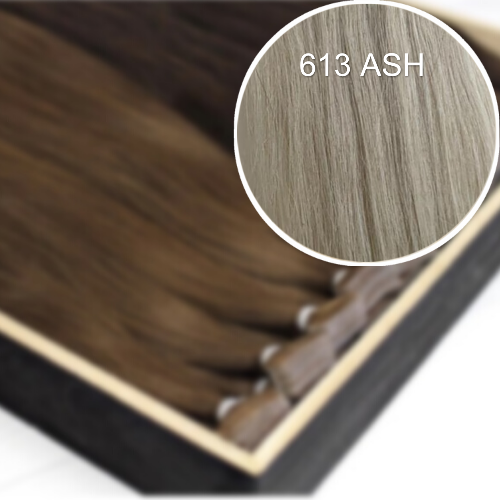 Tapes Invisible Color 613 ASH GVA hair_Luxury line.