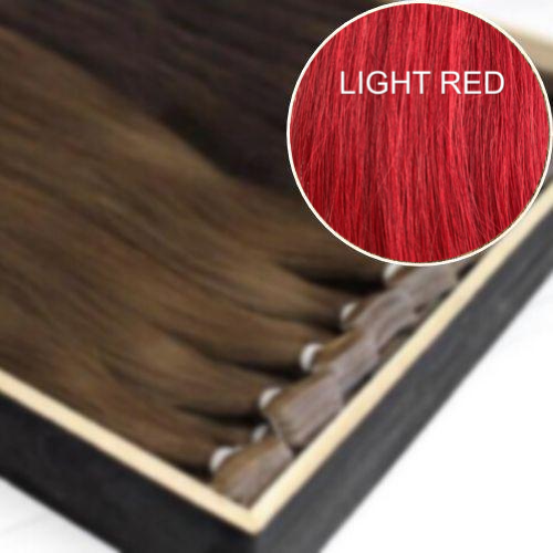 Tapes Invisible Color LIGHT RED GVA hair_Luxury line.