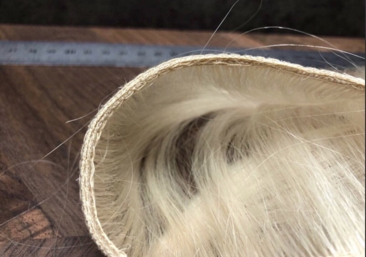 Machine Wefts / Bundles Color 12 GVA hair_One donor line.