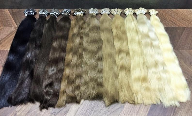 Micro links / I Tip Color _8H/60C GVA hair_Luxury line.