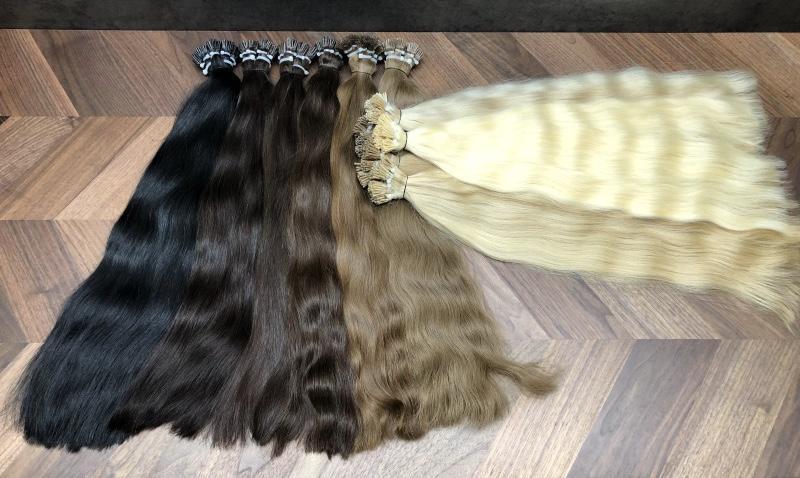 Micro links / I Tip Color _8H/60C GVA hair_Luxury line.