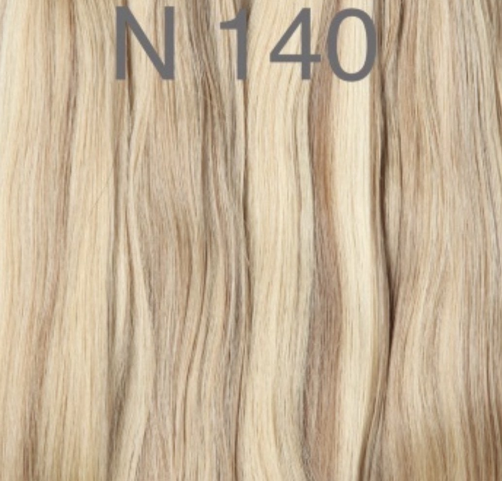 Raw cut hair 22 inch Silver line.