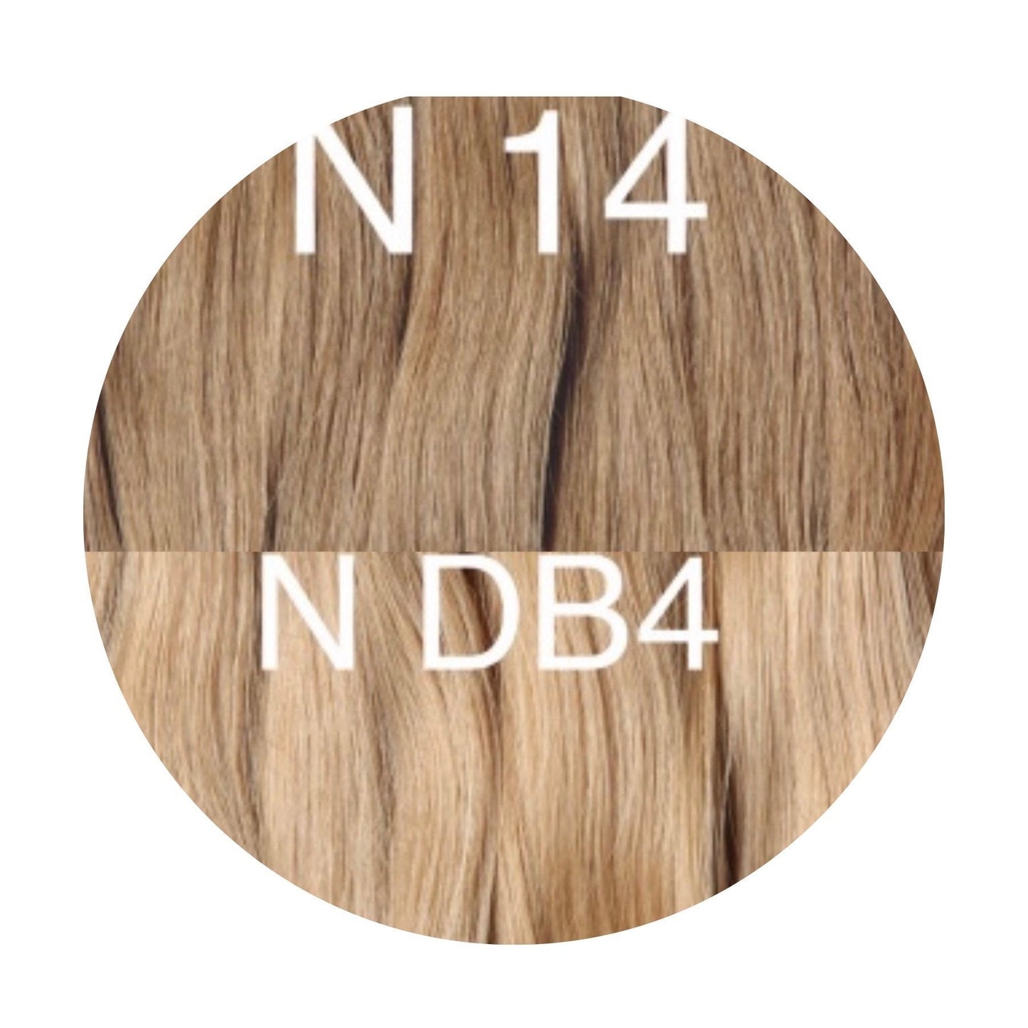 Raw Cut / Bulk Hair Color _14/DB4 GVA hair_One donor line.