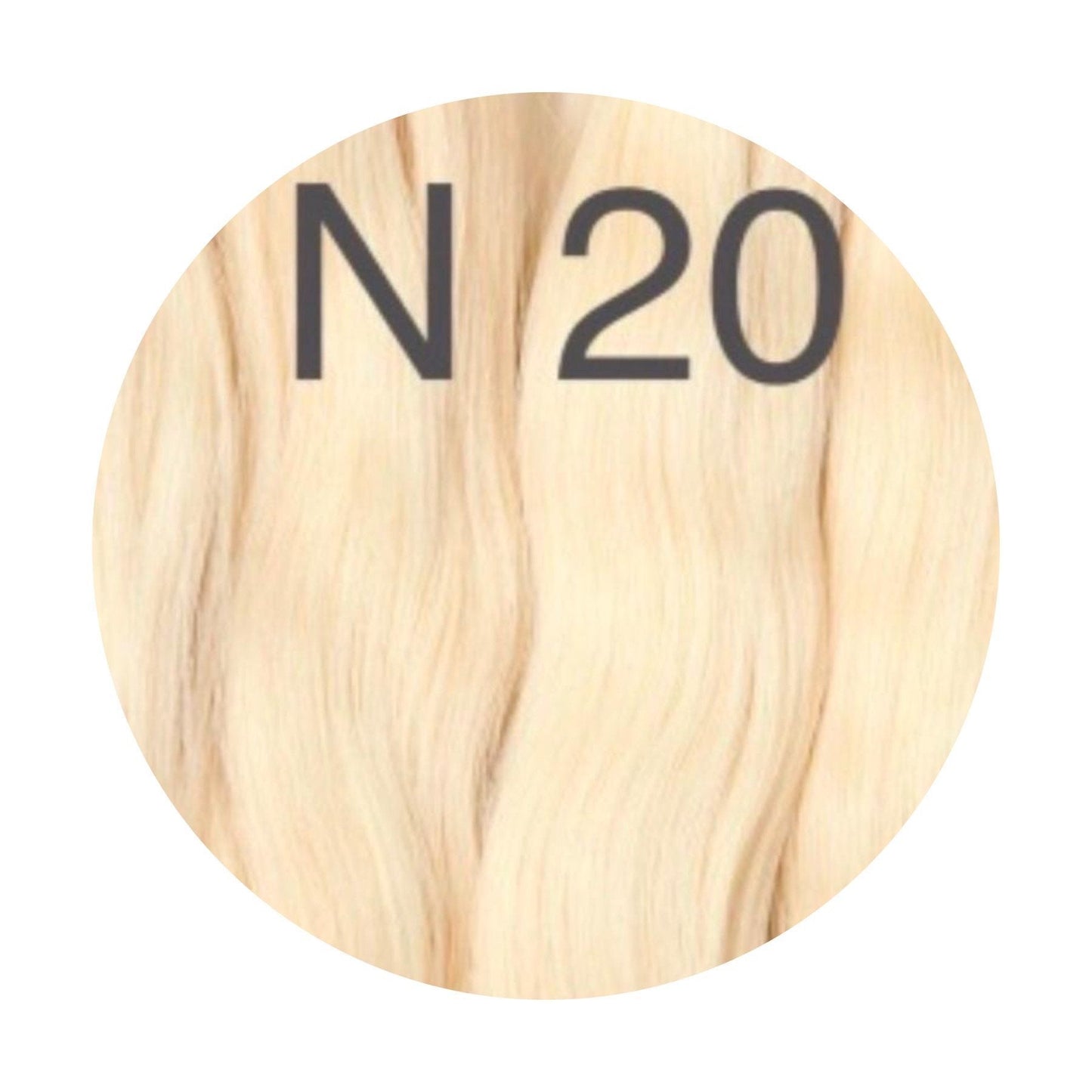 Raw Cut / Bulk Hair Color 20 GVA hair_One donor line.