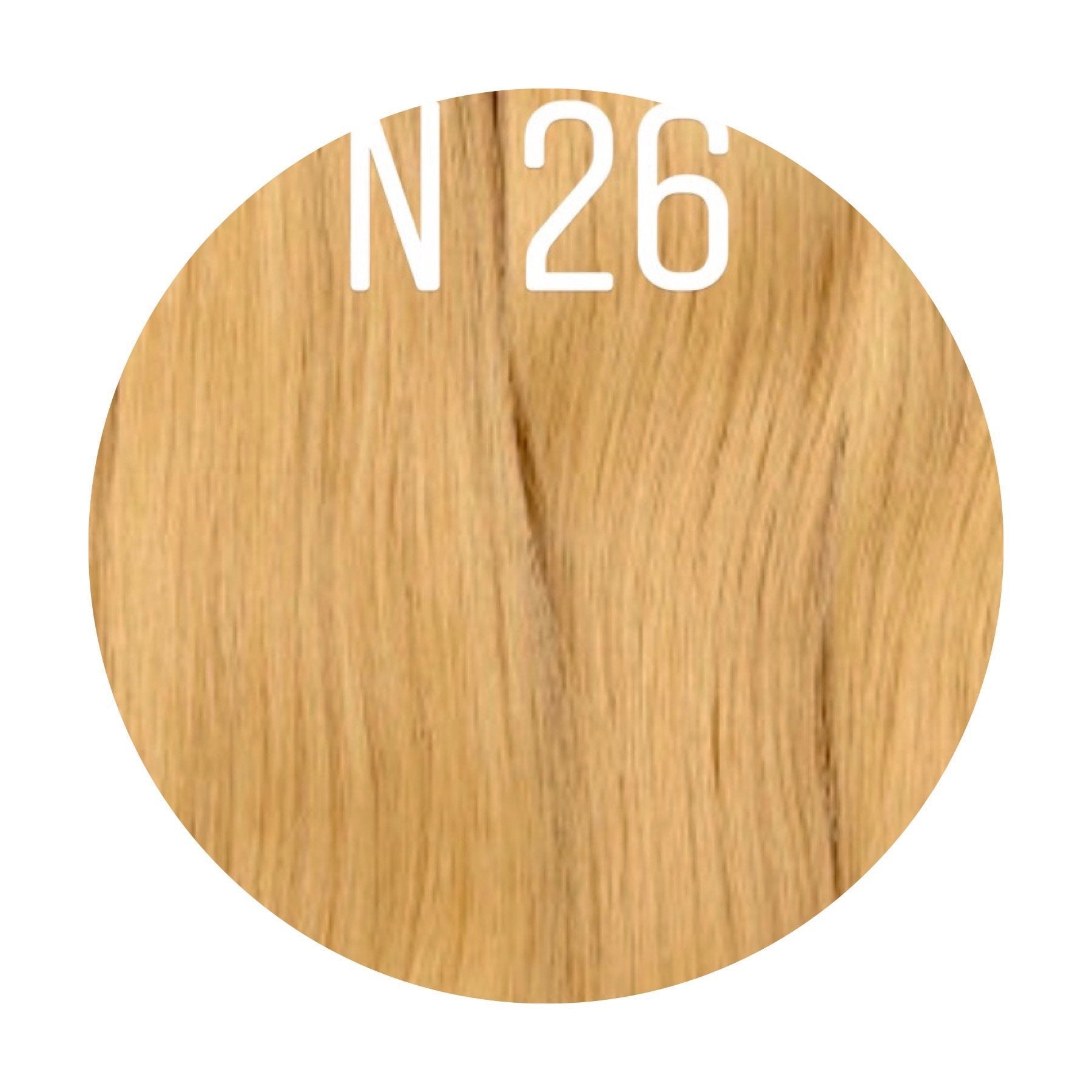 Raw Cut / Bulk Hair Color 26 GVA hair_One donor line.