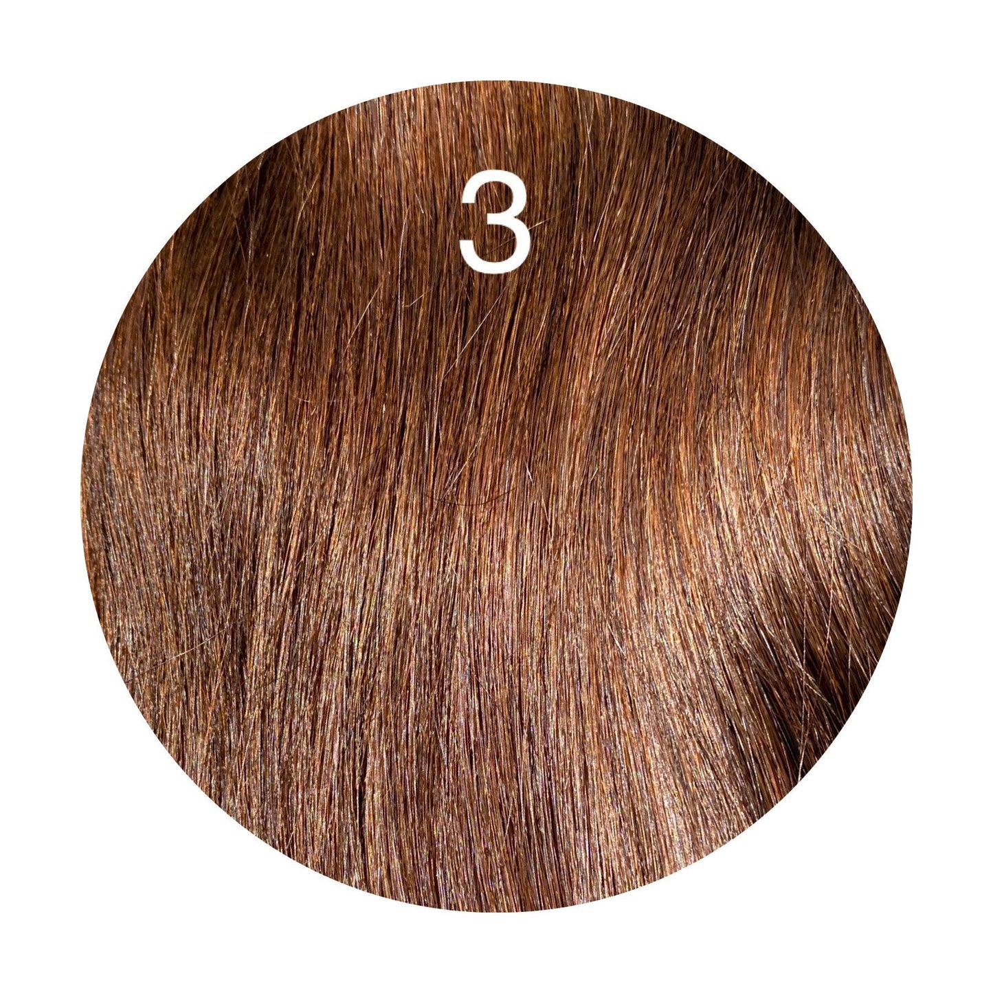Raw Cut / Bulk Hair Color 3 GVA hair_Luxury line.