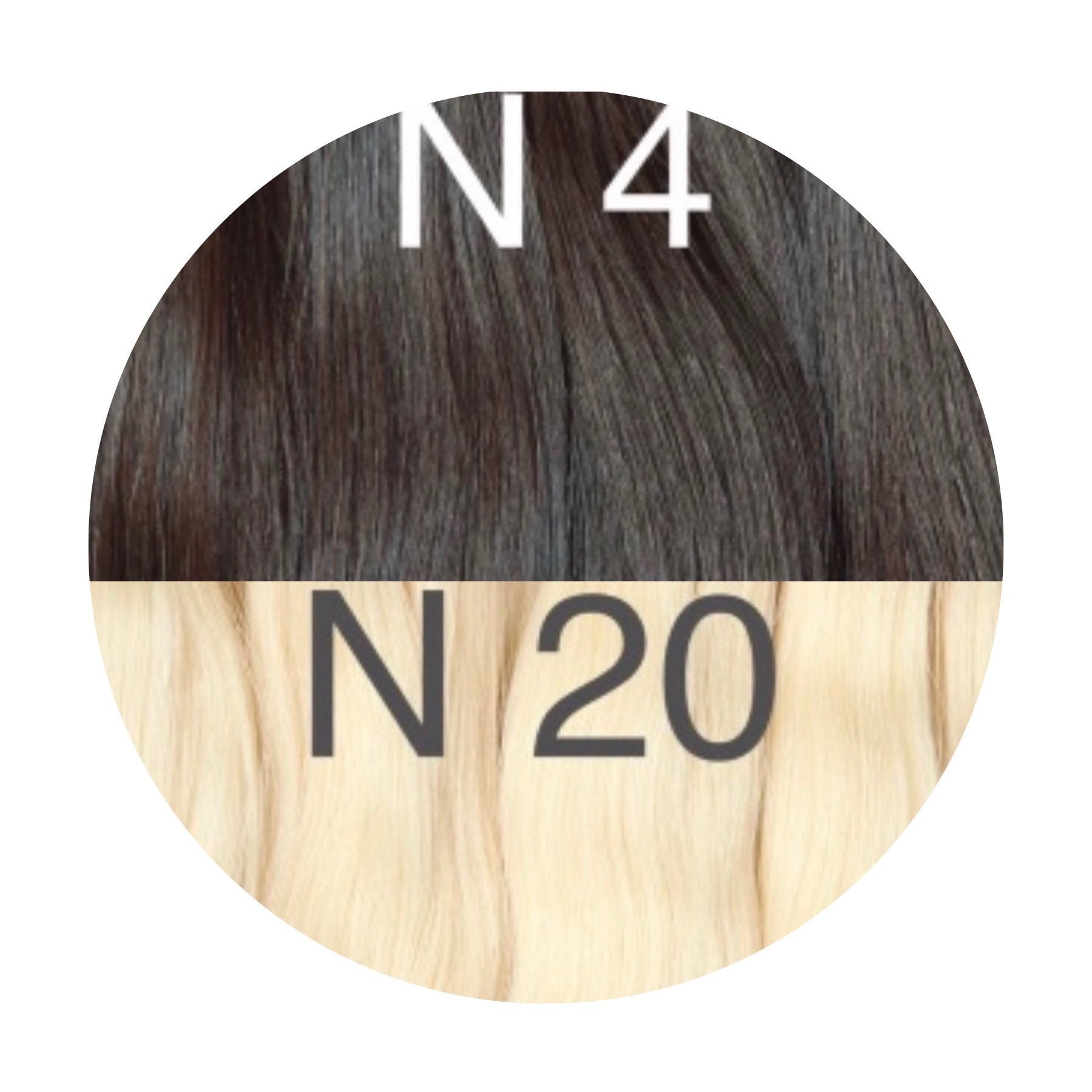 Raw Cut / Bulk Hair Color _4/20 GVA hair_One donor line.