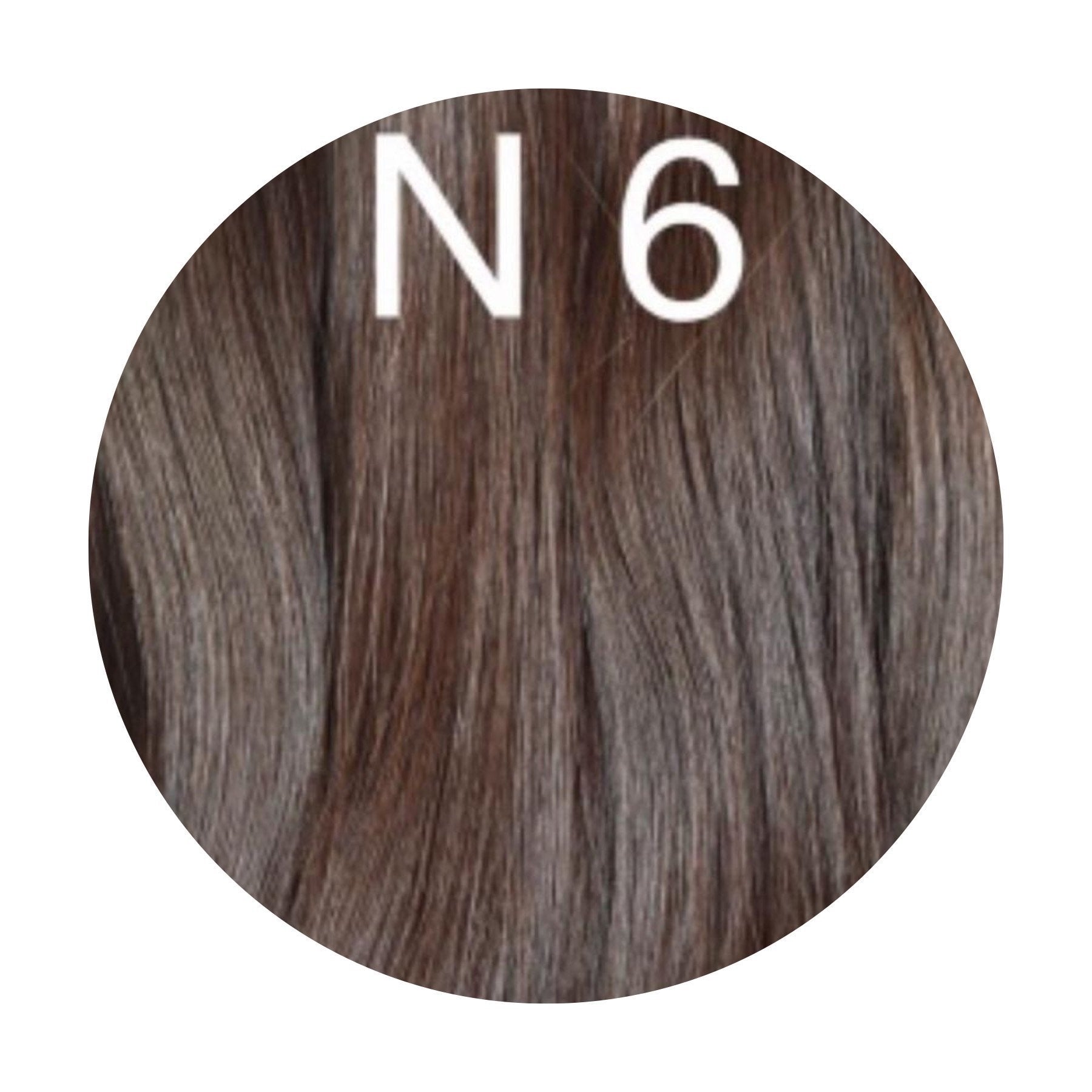 Raw Cut / Bulk Hair Color 6 GVA hair_One donor line.