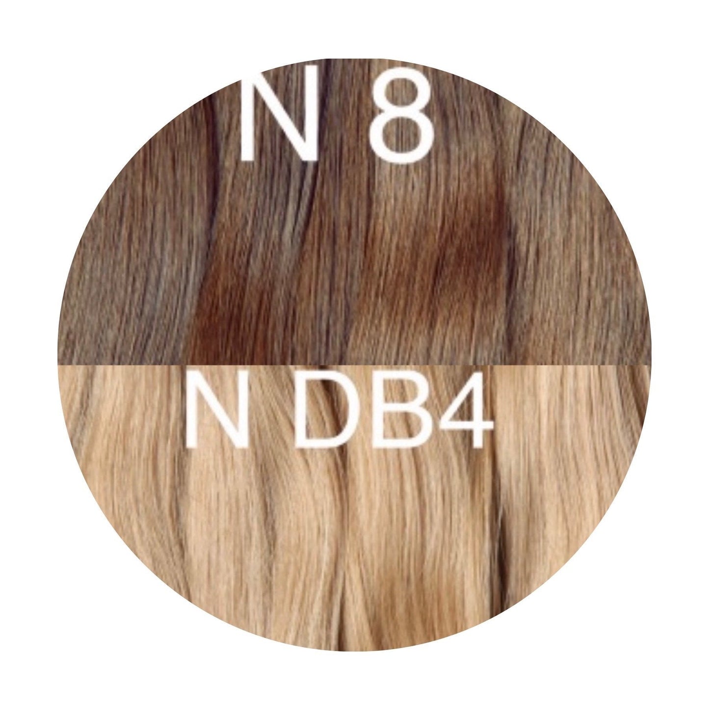 Raw Cut / Bulk Hair Color _8/DB4 GVA hair_One donor line.