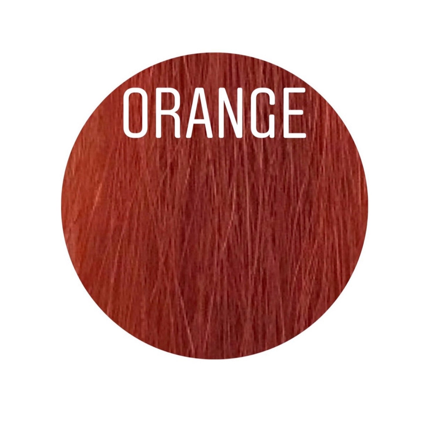 Raw Cut / Bulk Hair Color ORANGE GVA hair_One donor line.