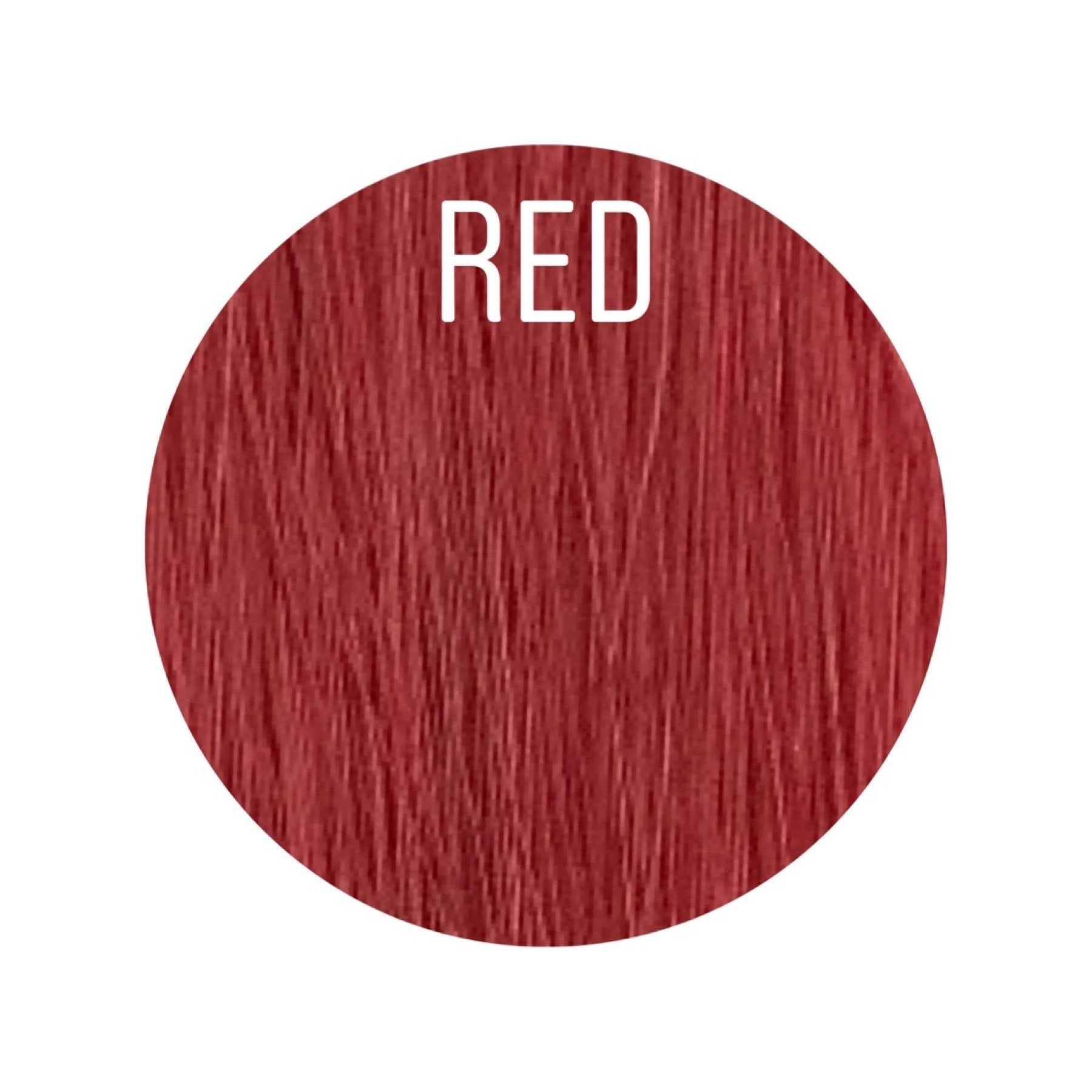 Y tips Color RED GVA hair_One donor line.